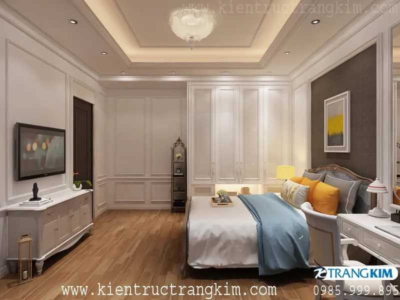 Nội thất phòng nghỉ 3 – V2 của nhà nghỉ 5 tầng