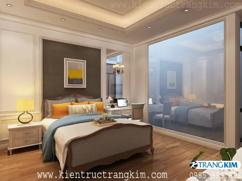 Nội thất phòng nghỉ 3 – V3 của nhà nghỉ 5 tầng