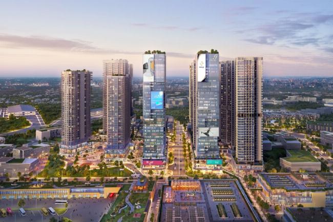 Bất động sản cao tầng hiện đại phát triển xung quanh khu vực nhà ga của dự án metro Hà Nội