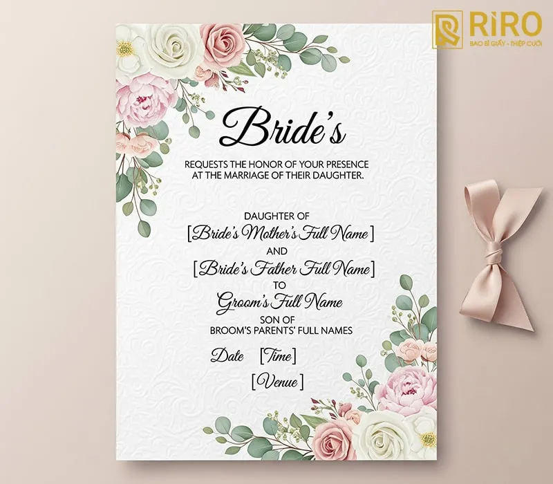 Mẫu cho cha mẹ ly hôn