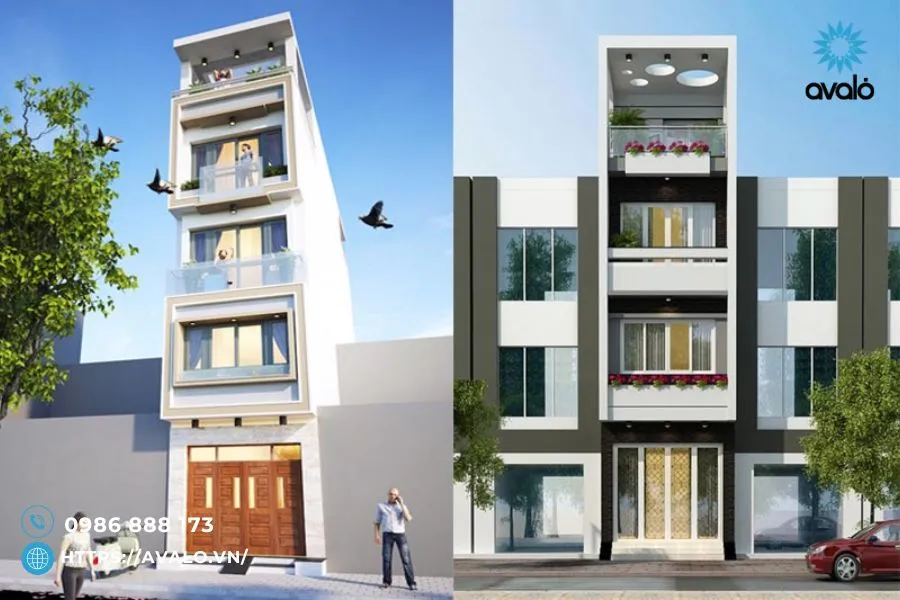 Nhà ống mặt tiền 3m cực đẹp với gam màu sáng