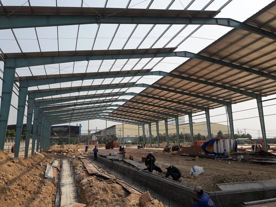 Thi công nhà xưởng tại Đà Nẵng