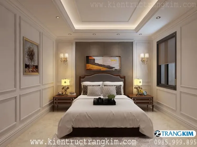 Nội thất phòng nghỉ 4 – V2 của nhà nghỉ 5 tầng