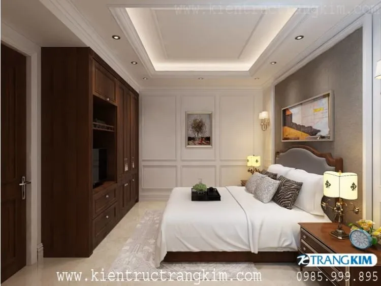 Nội thất phòng nghỉ 4 – V3 của nhà nghỉ 5 tầng