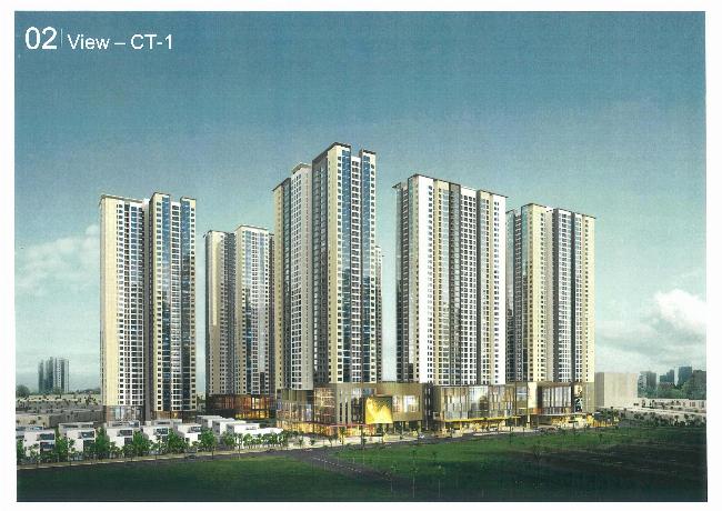 Phối cảnh tổng thể siêu dự án căn hộ Raemian Galaxy City Quận 2 tại khu đô thị An Phú An Khánh, Thành phố Thủ Đức