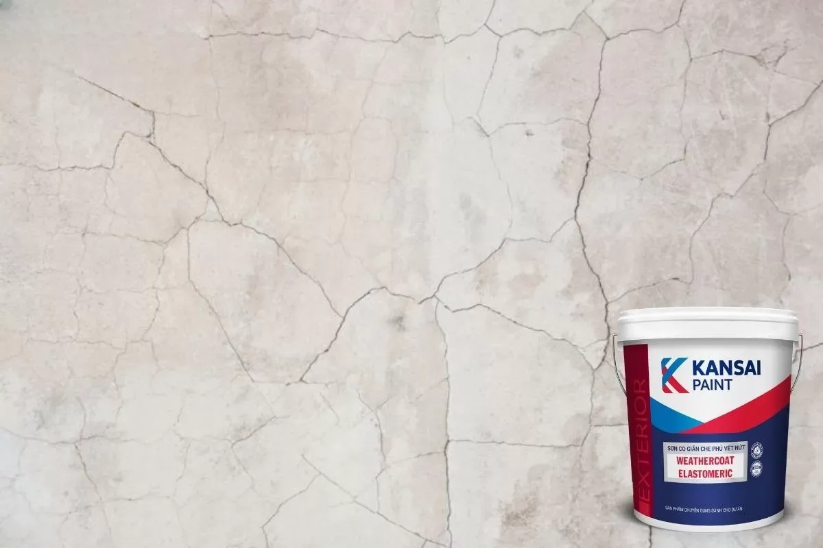 Lớp bột trát không đều dẫn đến vết nứt trên tường