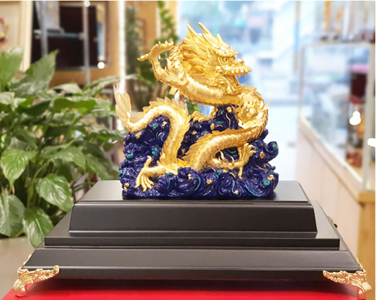 Tượng rồng vinh hoa phú quý, món quà tặng tân gia ý nghĩa